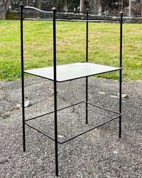 A Vintage Wrought Iron Etagere