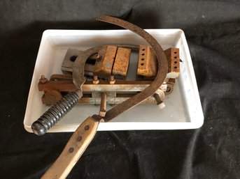 Vise And Hook Lot