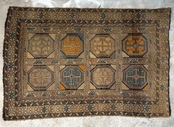 An Antique Indo-Persian Rug
