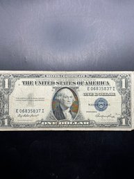 $1 Silver Certificate 1935-E