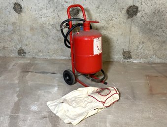 Small, Portable Sandblaster