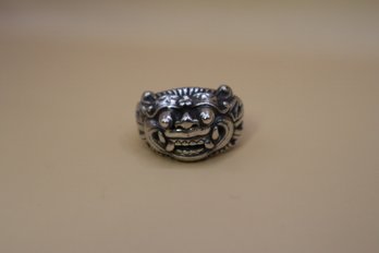 925 Sterling Gargoyle Ring Size 11