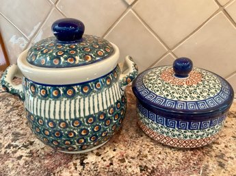 Beautifully Crafted POLISH POTTERY Pieces