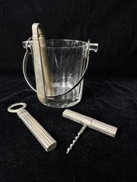 Ice Bucket Tongs And Bottle Openers