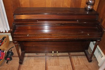 Brewster Upright Piano With Bench