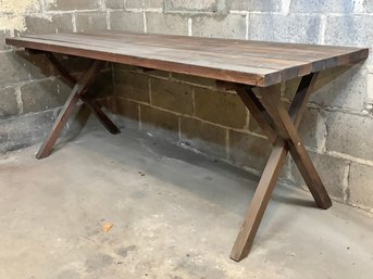 A Vintage Cedar Picnic Table