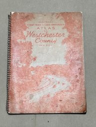 Early 1950's Hagstrom's Atlas Of Westchester County, NY