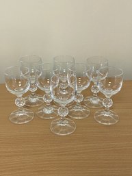 Vintage Claudia Crystal Aperitif/Port Glasses