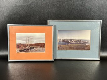 A Pair Of Framed Art Photos: Mystic & Atlantic Canada