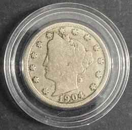 1904 V Nickel