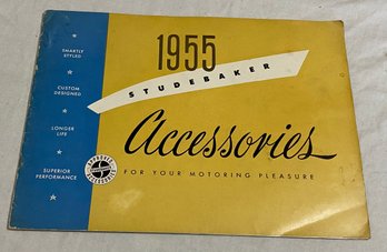 1955 Studebaker Accessories Booklet