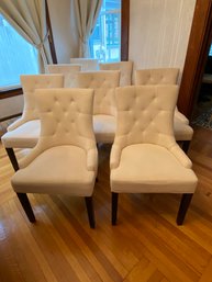 Fabric Dining Room Chair Set