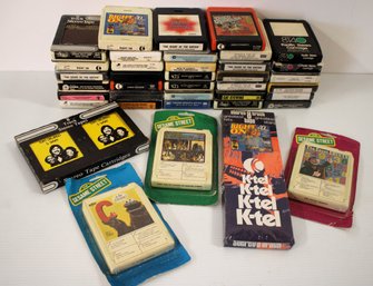 Nice Collection Of Vintage 8-Tracks With Some Still Sealed