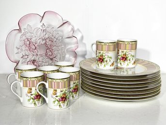 Royal Albert 'Seasons Of Color' Dinner Plates, Mugs, And More