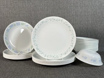 Corelle Dinnerware In Compatible Mixed Patterns