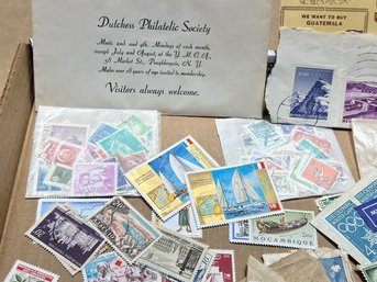 International Stamps, Mostly Cancelled, Dutchess Philatelic Envelopes