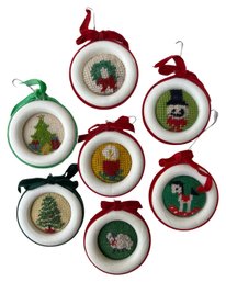 Lot Of 7 Vintage Christmas Ornaments