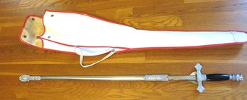 Knights Of Columbus Sword With Sheath And Bag