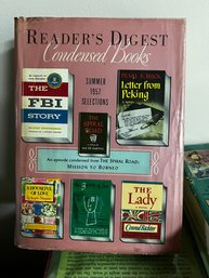 Large Collection Of Vintage Reader's Digest Condensed Books - 17 Volumes 1950's Era