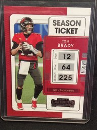 2021 Panini Contenders Season Ticket Tom Brady - M