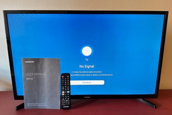 Samsung 32 Inch TV Model UN32N5300AF With Manual & Remote