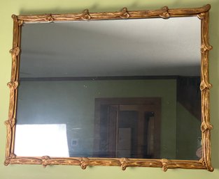 Vintage Gilt And Gesso Mirror