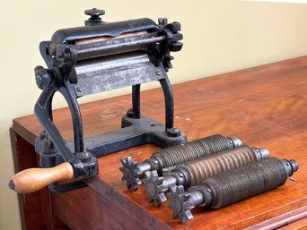 An Antique Atlas Pasta Machine - The First Patented Pasta Machine In The World!