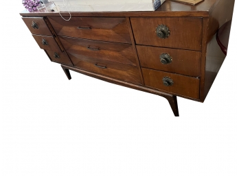 Mid Century Dressers /headboard - United Furniture