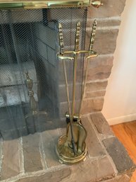 Brass Fireplace Tools