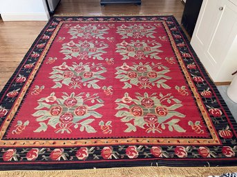 Pottery Barn Persian Style Hand Tufted Wool Rug