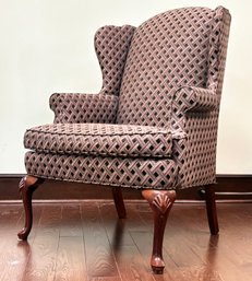 A Vintage Wing Chair By Robert Allen