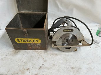 Stanley Circular Saw With Case