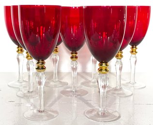 Glass Wine Goblets From Pier 1 Imports