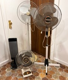 Fans And A Heater