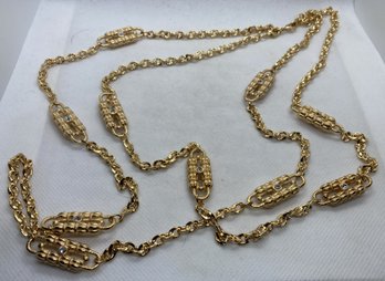 Substantial Vintage CAMROSE & KROSS Multi-strand Gemstone Panel Necklace- Jackie Kennedy Collection