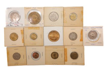 Foreign Coins Collection Argentina, Columbia, Ecuador And More.....