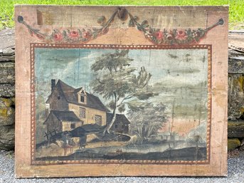 An Antique Tromp L'oeil Painting - C. 1920's