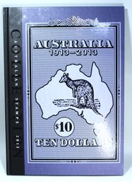 BOOK OF AUSTRALIAN STAMPS 2013 MINT STAMPS AND COFFEETABLE BOOK