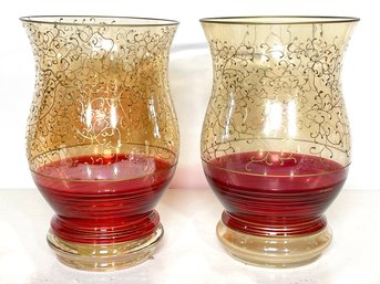 Glass Hurricanes By Pier 1 Imports