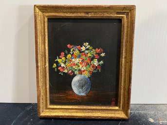 Kitty Rolan Miniature Oil Still Life Painting