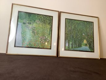 PAIR OF GUSTAU KLIMT PRINTS