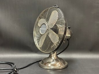 A Retro-Style Desk Fan By AirTech