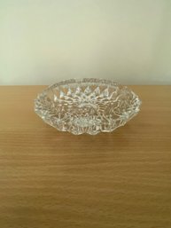 Vintage Dimond Cut Crystal Ashtray