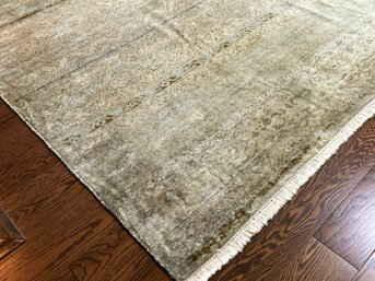 A Modern Nepalese Silk And Wool Area Rug