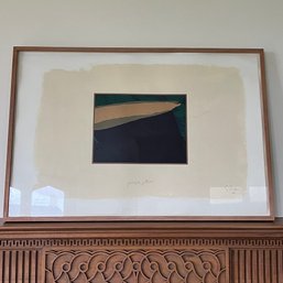 A Signed Lithograph - 'jungle Jetties' - A/P - Signed -1980