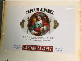 Lot #1 - Group Of 70 Vintage Cigar Box Labels ! - VERY Cool Lot - We Have Several Lots In This Auction