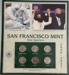 2020/21 San Francisco Mint Quarters