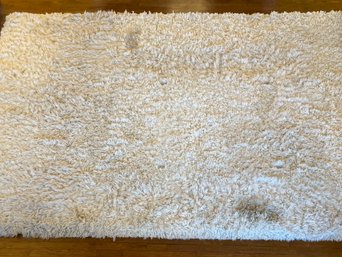 White Shag Rug