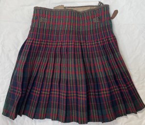 Vintage Cameron Military Kilt