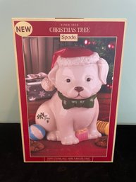 Spode Christmas Tree Dog Ornament